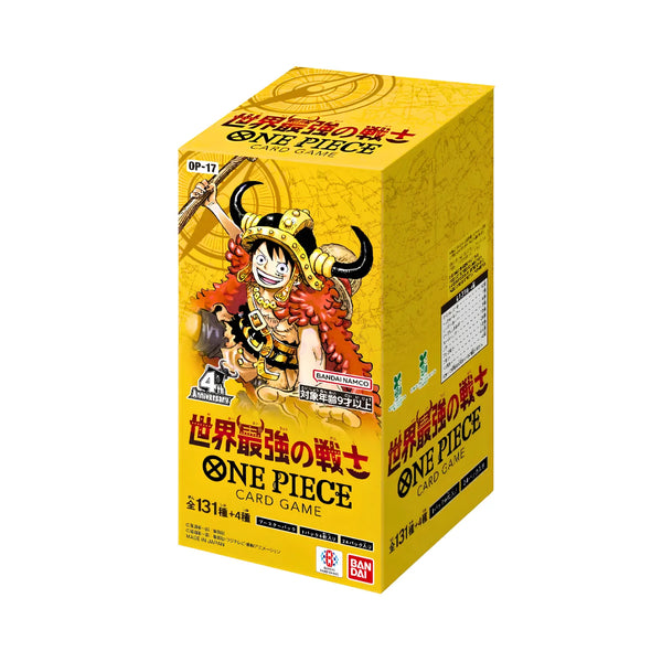 (Pre-Order) The World’s Strongest Warriors OP-17 Booster Box | ALT. Art JAP