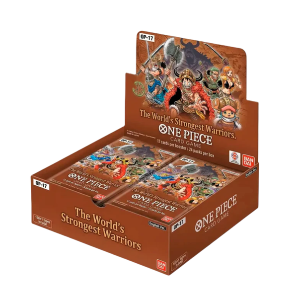 (Pre-Order) The World’s Strongest Warriors OP-17 Booster Box | ENG
