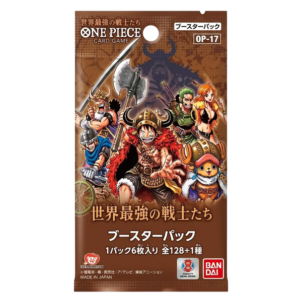 (Pre-Order) The World’s Strongest Warriors OP-17 Booster Pack | JAP