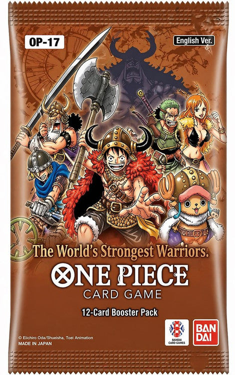 (Pre-Order) The World’s Strongest Warriors OP-17 Booster Pack | ENG
